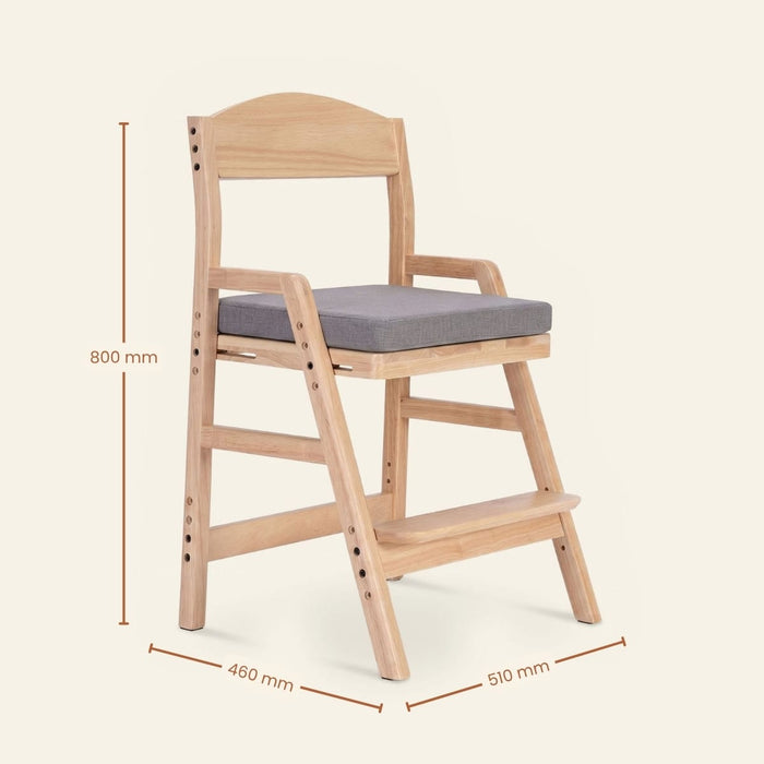 Chair myduckling Solid Wood Adjustable Study Chair 9361505000744