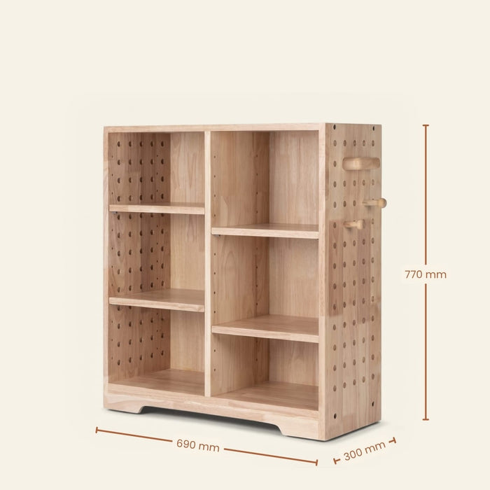 Bookcase myduckling Solid Wood Multi-Purpose Storage Unit 9361505000508