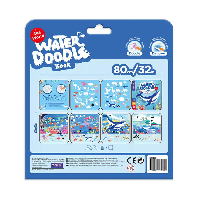 Activity Toys mierEdu Magic Water Doodle Book - Sea World 9352801002358