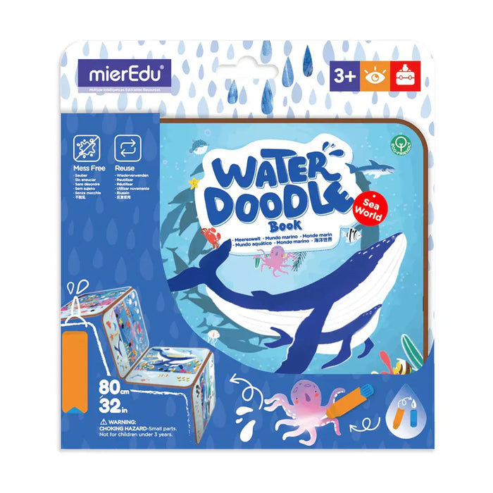 Activity Toys mierEdu Magic Water Doodle Book - Sea World 9352801002358