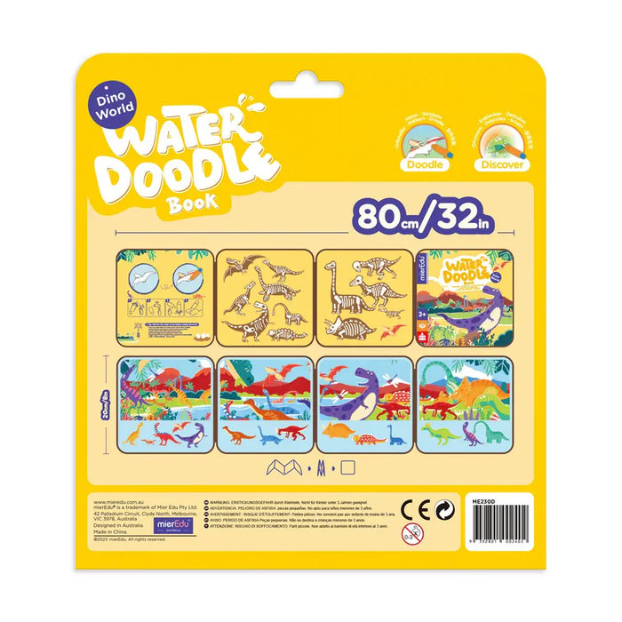 Activity Toys mierEdu Water Doodle Book - Dino World 9352801002402