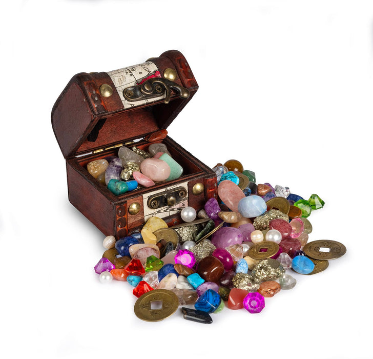 Rocks, Gems & Fossils Science & Nature Pirate Treasure Chest