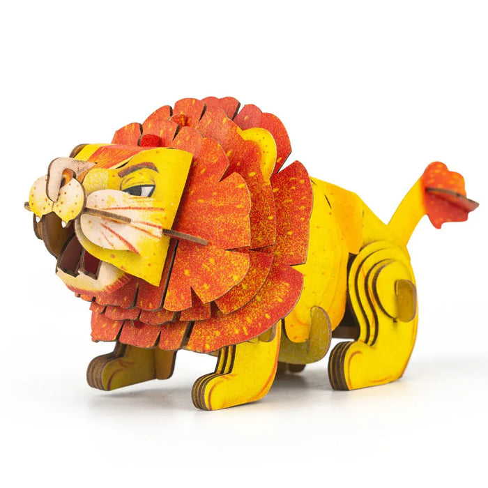 Puzzles mierEdu Build 'n' Sound 3D Puzzle - Lion