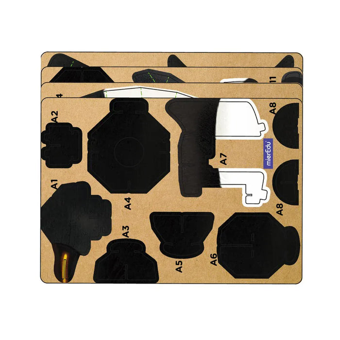 Puzzles mierEdu Build 'n' Sound 3D Puzzle - Emperor Penguin