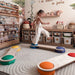 Balance Beam Funova Rainbow Stepping Stones & Balance Beam Set FN02901
