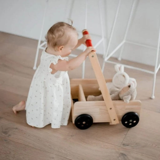 QToys Classic Baby Walker - Wooden Baby Walker - Toypark