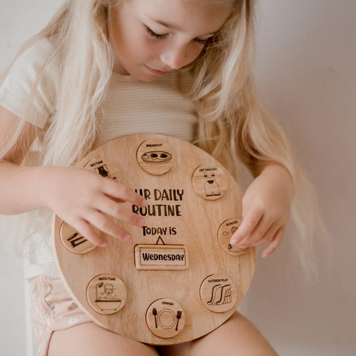 QToys Daily Routine Circle | Montessori Toys | Toypark Australia