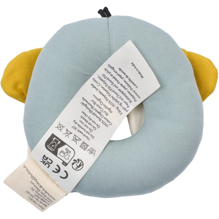 Activity Toys Fabelab Rattle - Bee - Whisper White, 14 cm