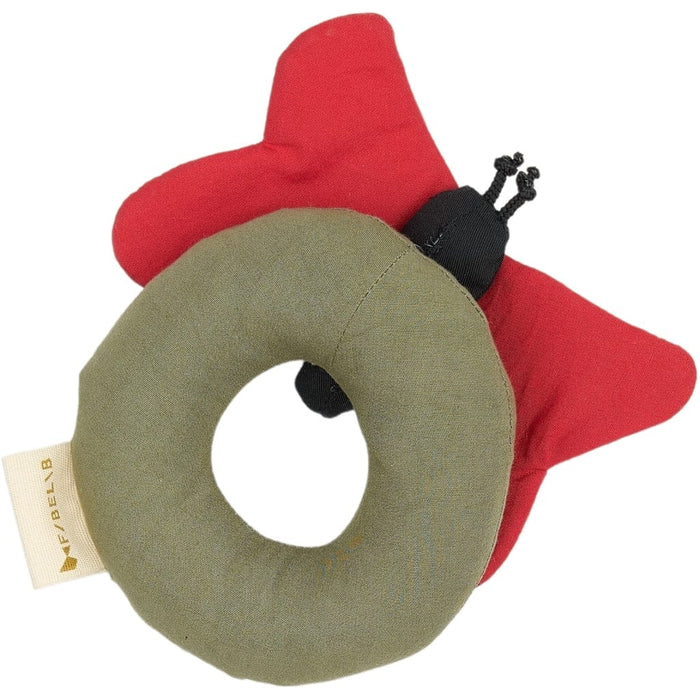 Activity Toys Fabelab Rattle - Ladybug Mars Red, 14 cm