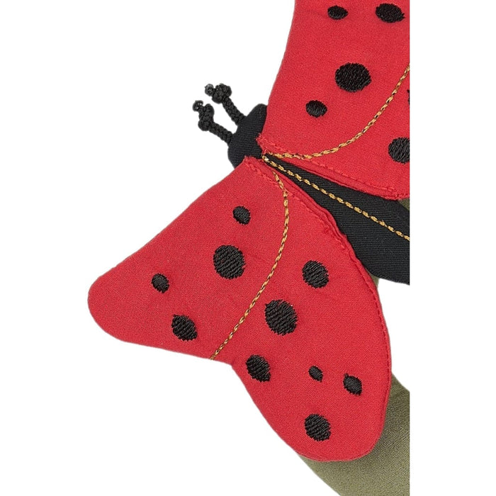 Activity Toys Fabelab Rattle - Ladybug Mars Red, 14 cm