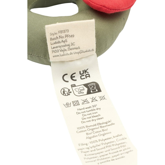 Activity Toys Fabelab Rattle - Ladybug Mars Red, 14 cm