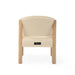 Charlie Crane Saba Children's Chair - White Fur