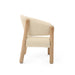Kids Furniture Charlie Crane Saba Children's Chair - White Fur
