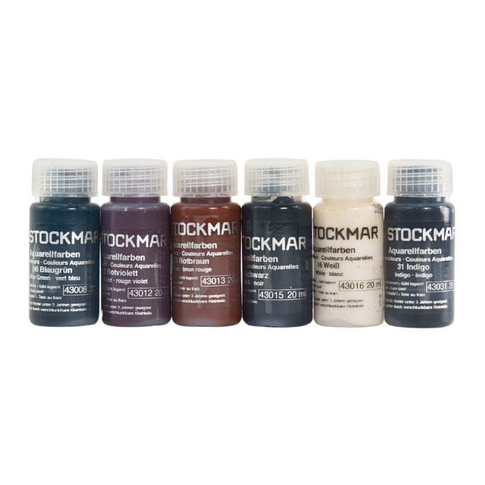 Art-Craft Stockmar Watercolour Paint Supplementary Assortment 6x20ml 4019365430427