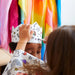 Sarah's Silks Rainbow Sky Coloring Crown & Playsilk Markers Set - Playsilks - Toypark