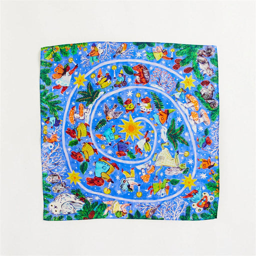 Sarah's Silks Advent Playsilk Illustrated By Phoebe Wahl - Play Silks - Toypark