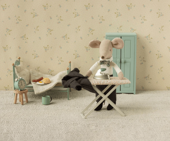 Doll House Furniture Maileg Iron And Ironing Board Mouse 5707304137634
