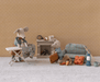 Doll House Furniture Maileg Iron And Ironing Board Mouse 5707304137634