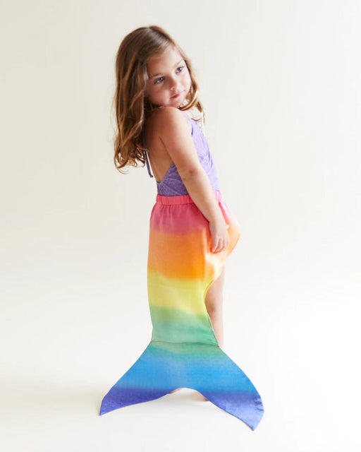 Silk Toys Sarah's Silks Small Rainbow Mermaid Tail