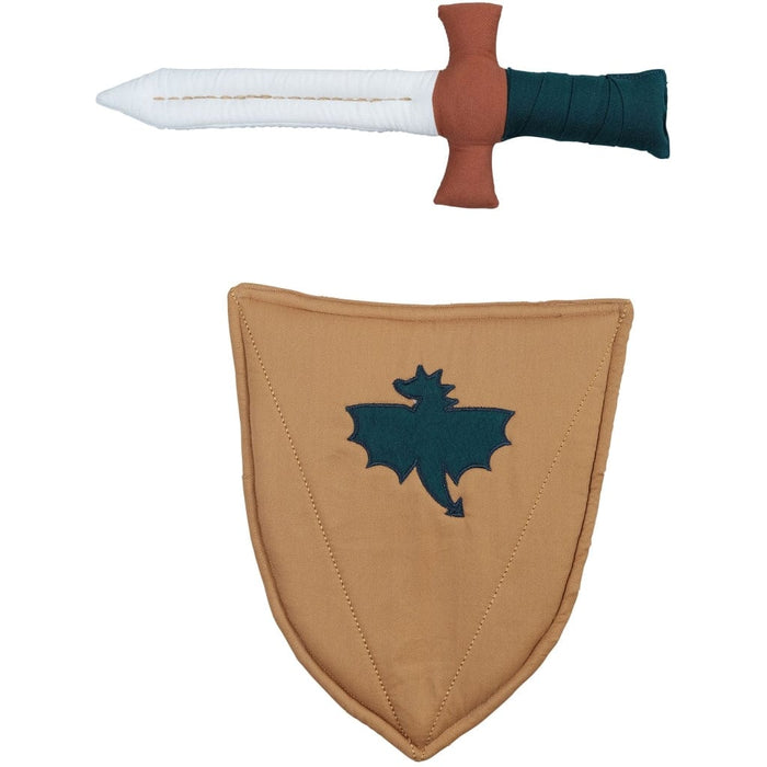 Dressups & Costumes Fabelab Fabric Dress Up - Shield & Sword, Dragon