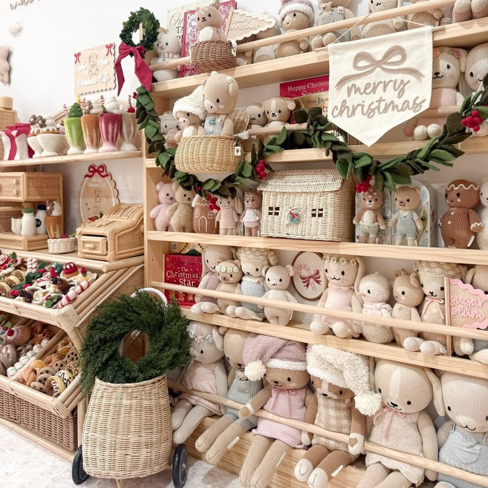 Bookcase My Duckling NALA 5 Tier Adjustable Solid Wood Bookshelf DK-04051