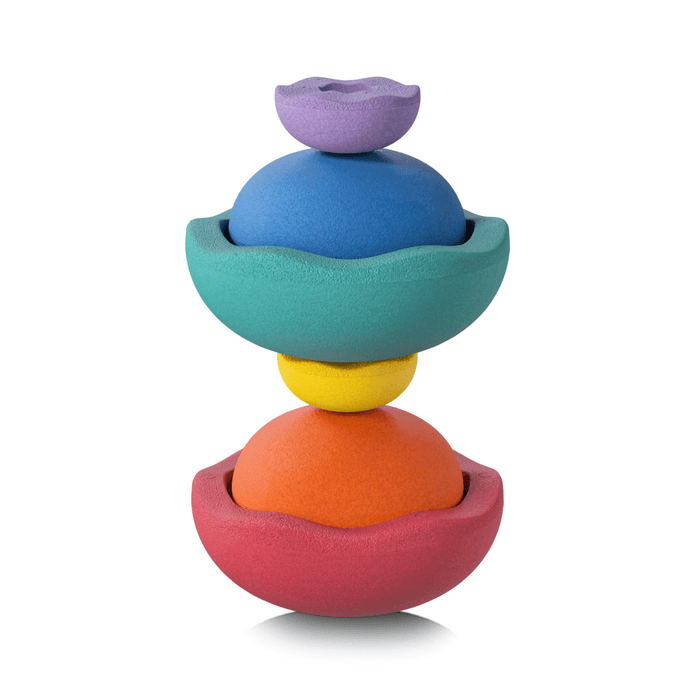 Stacking Toy Stapelstein Inside Rainbow Classic