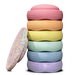 Stacking Toy Stapelstein Super Confetti Rainbow Pastel 6