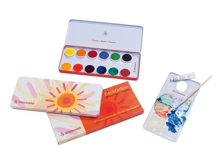 Art-Craft Stockmar Watercolour Paint Set in Tin 4019365460004