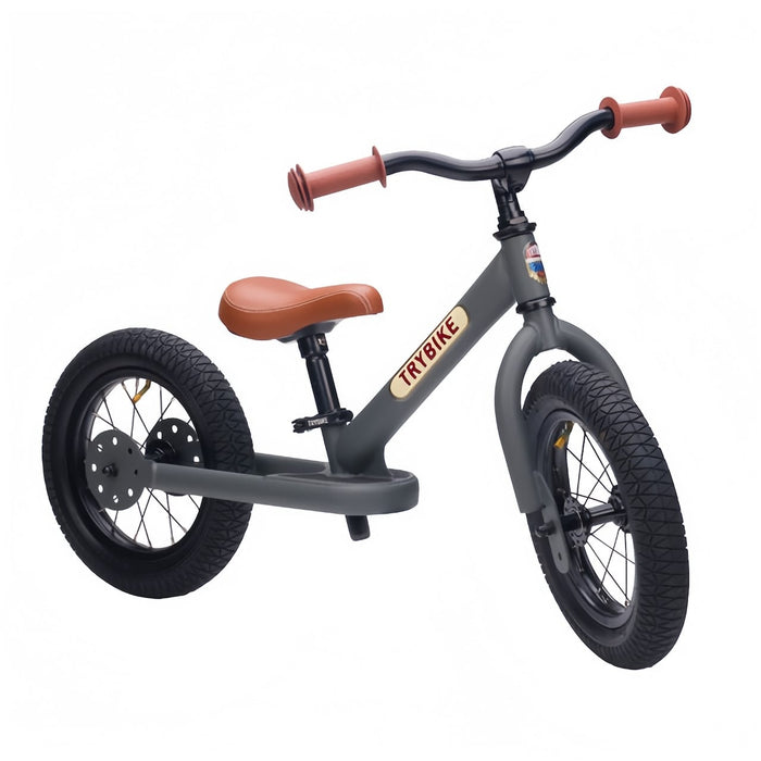Balance Bike Trybike Steel 2 Wheel Balance Bike - Grey