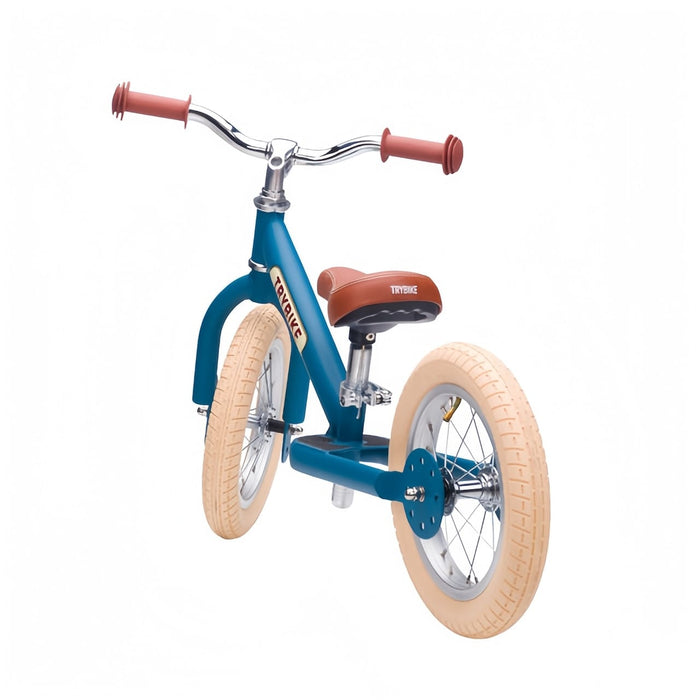Balance Bike Trybike Steel 2 Wheel Balance Bike - Blue Vintage