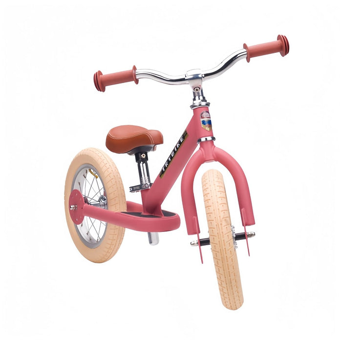Balance Bike Trybike Steel 2 Wheel Balance Bike - Pink Vintage