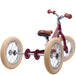 Balance Bike Trybike 2 in 1 Vintage Steel Balance Bike - Red 87191891617521
