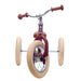 Balance Bike Trybike 2 in 1 Vintage Steel Balance Bike - Red 87191891617521