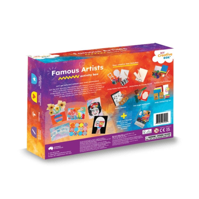 Art-Craft My Creative Box Famous Artists Craft Activity Box 810164730435