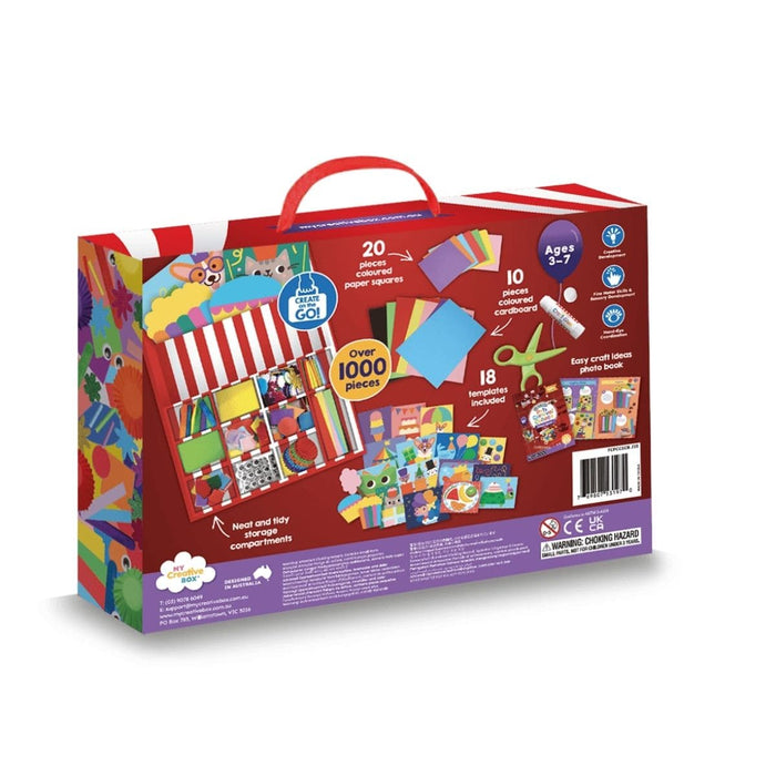 Art-Craft My Creative Box Pets Carnival Collage Sensory Activity Box 769807531970