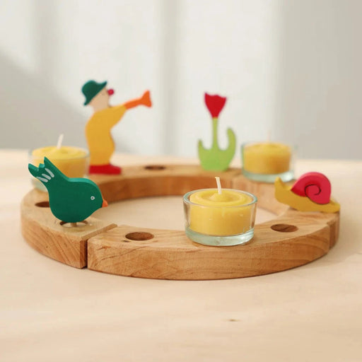 Grimm's Tea Light Holders Glass 5 Pieces - German Party Supply - Toypark