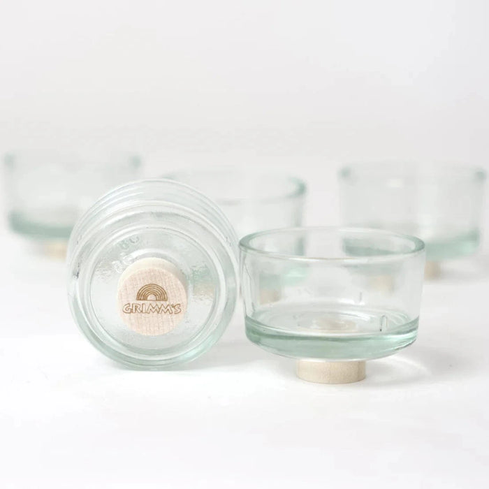 Party Supply Grimm’s Tea Light Holders Glass 5 Pieces