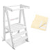 Plywood Learning Towers Toypark Foldable Learning Tower with Safety Net