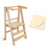 Plywood Learning Towers Toypark Foldable Learning Tower with Safety Net