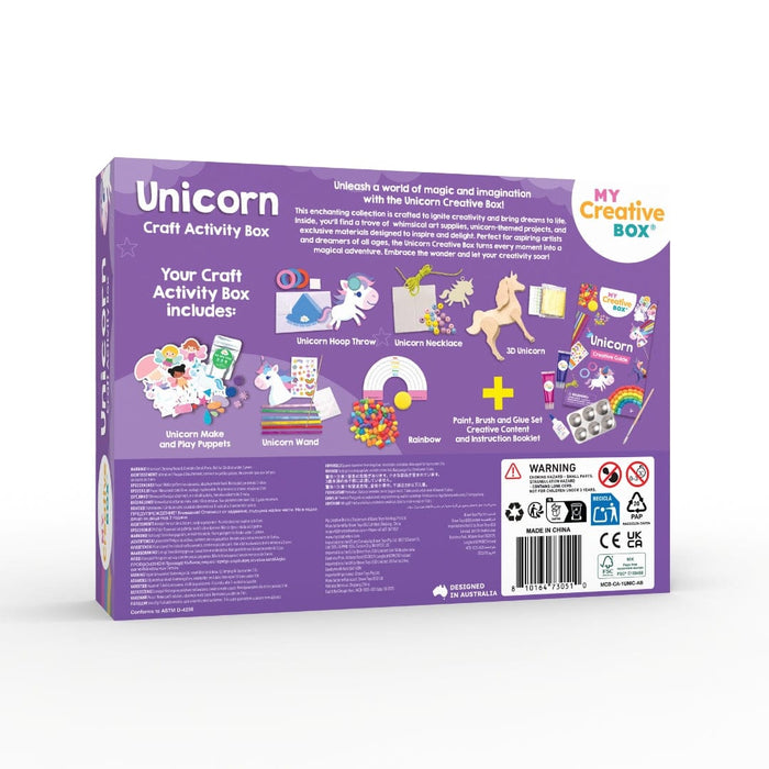 Art-Craft My Creative Box Unicorn and Fairy Craft Activity Box 810164730510