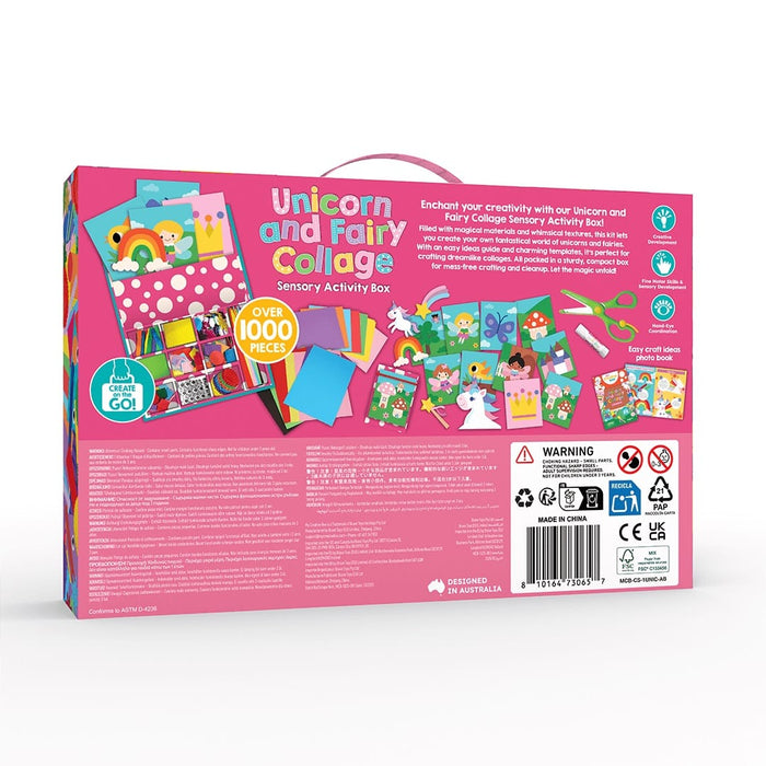 Art-Craft My Creative Box Unicorn and Fairy Collage Activity Box 810164730657