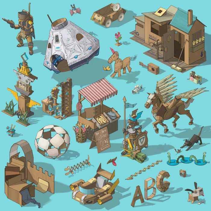 Construction Toys Makedo Discover Cardboard Construction Kit