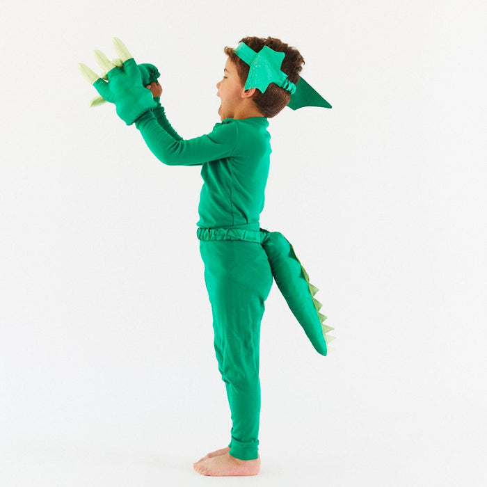 Dressups & Costumes Sarah's Silks Green Dinosaur Tail