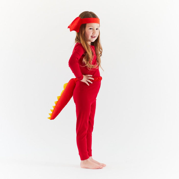 Dressups & Costumes Sarah's Silks Red Dinosaur Tail