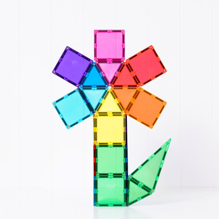Magnetic Tiles Connetix Tiles Bright Discovery Pack 32 Piece 850036293828