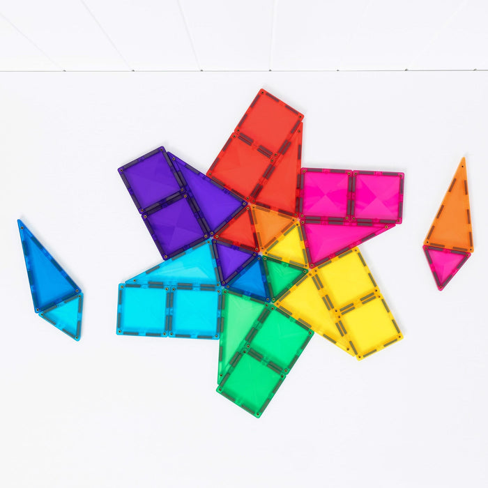 Magnetic Tiles Connetix Tiles Bright Discovery Pack 32 Piece 850036293828