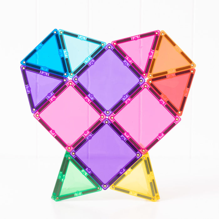 Magnetic Tiles Connetix Tiles Bright Discovery Pack 32 Piece 850036293828