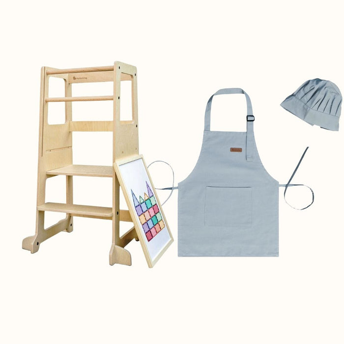 Plywood Learning Towers Mini Chef: My Duckling Adjustable Learning Tower 2 in 1 set