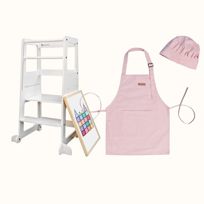 Plywood Learning Towers Mini Chef: My Duckling Adjustable Learning Tower 2 in 1 set
