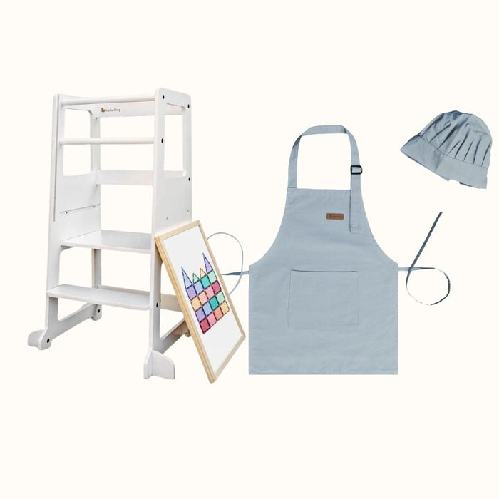 Plywood Learning Towers Mini Chef: My Duckling Adjustable Learning Tower 2 in 1 set